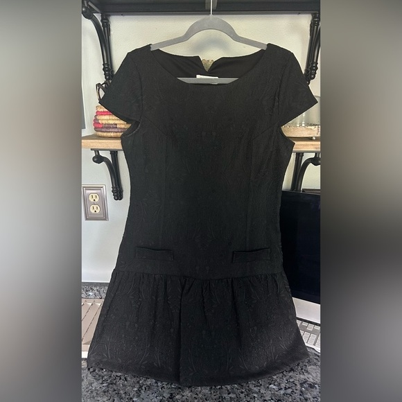 ZARA B&W Collection Dress Zips Up On Side Classic Look - Picture 7 of 8